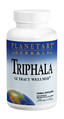 Planetary Herbals トリファラ トラクト ウェルネス 1,000 mg 180 タブレット
