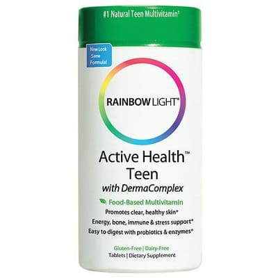 Rainbow Light アクティブな健康ティーン 90錠