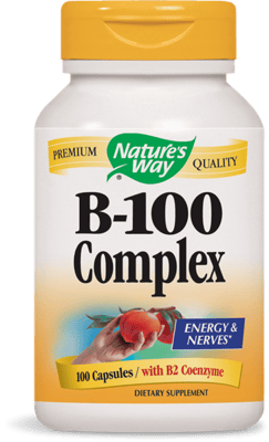Nature's Way B-100 コンプレックス(B2コエンザイム配合) 100カプセル