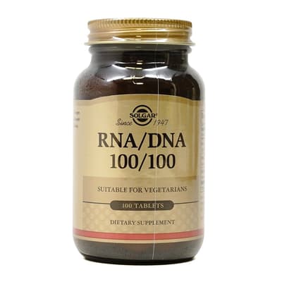 Solgar RNA / DNA 100/100 mg 100錠