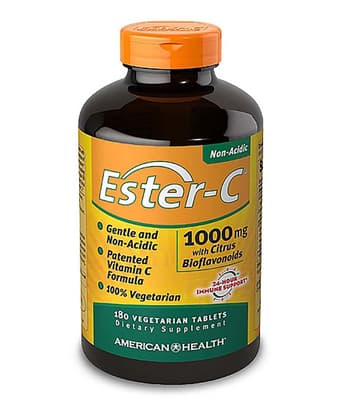 American Health エスターC 1,000 mg 180 ベジタブレット
