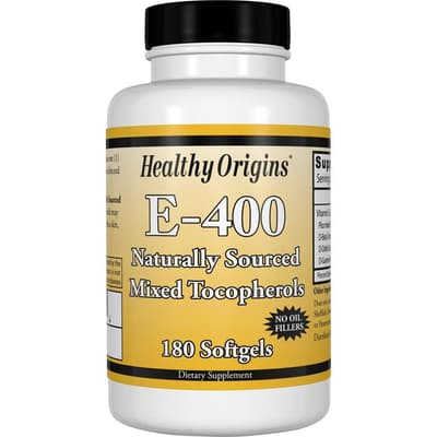 Healthy Origins E - 400 400 IU 180 ソフトジェル
