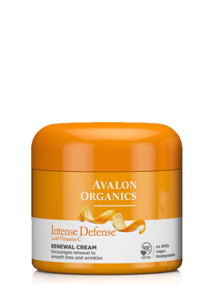 Avalon Organics ビタミンCリニューアルクリーム入りインテンス　ディフェンス　 57 g