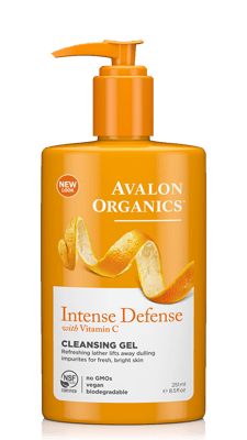Avalon Organics ビタミンCによる防衛 クレンジングジェル 251ml