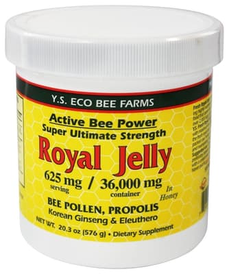 Y.S. Eco Bee Farms ローヤルゼリー 625 mg 576 g