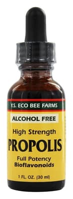 Y.S Eco Bee Farms プロポリス 20% ハイストレングス アルコールフリー 30 ml
