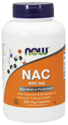 Now Foods NAC 600 mg 250ベジカプセル