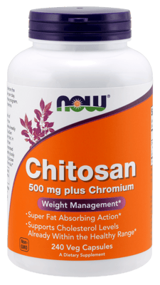 Now Foods チトサン 500 mg クロミニウム含有  240ベジカプセル