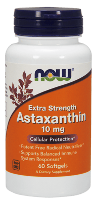 Now Foods アスタキサンチン エクストラストレングス 10 mg 60ソフトジェル