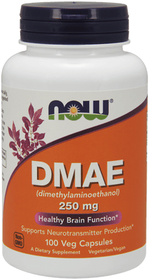 Now Foods DMAE (ジメチルアミノエタノール) 250 mg 100 ベジカプセル