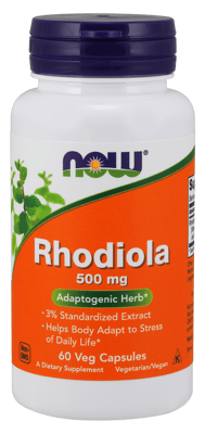 Now Foods ロディオラ 500 mg 60 ベジカプセル