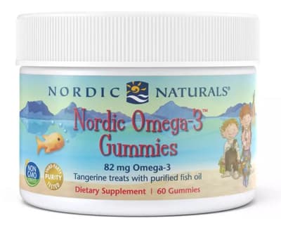 Nordic Naturals オメガ3 グミ　タンジェリン風味 グミ 60粒