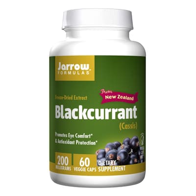 Jarrow Formulas ブラックカラント 200 mg 60 ベジカプセル