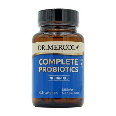 Dr. Mercola コンプリートプロバイオティクス 700億個の 乳酸菌 30カプセル